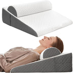 Almohada de cuña triangular ErgoPlen vista frontal