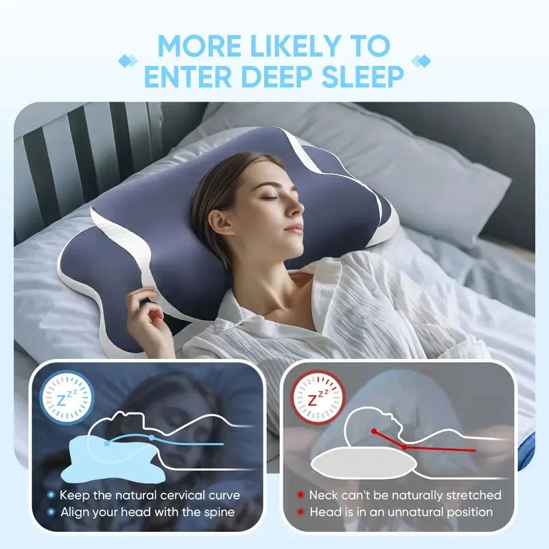 Ergonomic Cervical Pillow for Sleeping