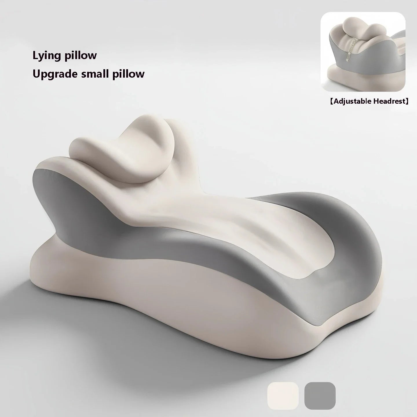 Almohada Ergonómica Multifuncional de Espuma Viscoelástica