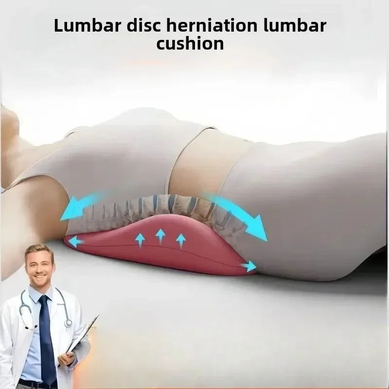 Almohada Lumbar Ergonómica de Espuma Viscoelástica
