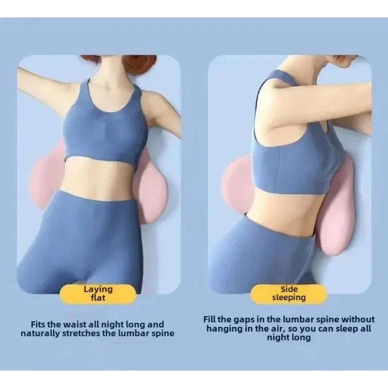 Almohada Lumbar Ergonómica de Espuma Viscoelástica