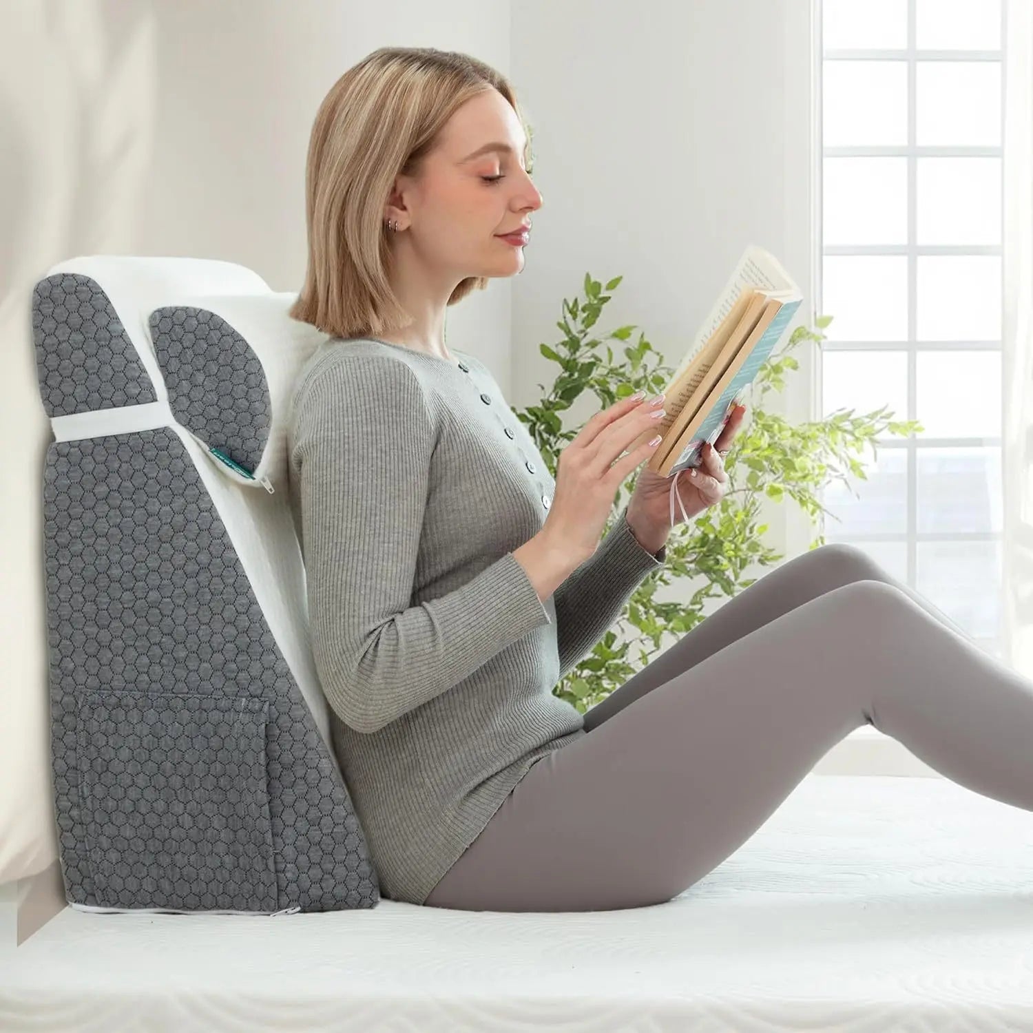 ErgoPlen™ Memory Foam Wedge Pillow