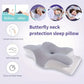 Almohada Cervical Mariposa de Memory Foam Antirronquidos ErgoPlen™