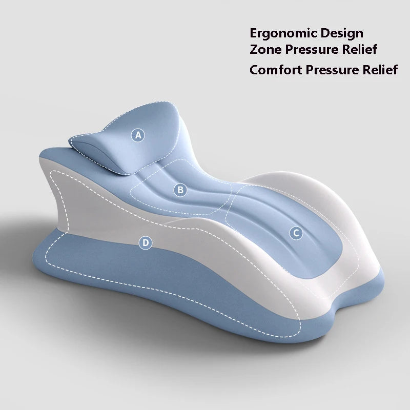 Almohada Ergonómica Multifuncional de Espuma Viscoelástica