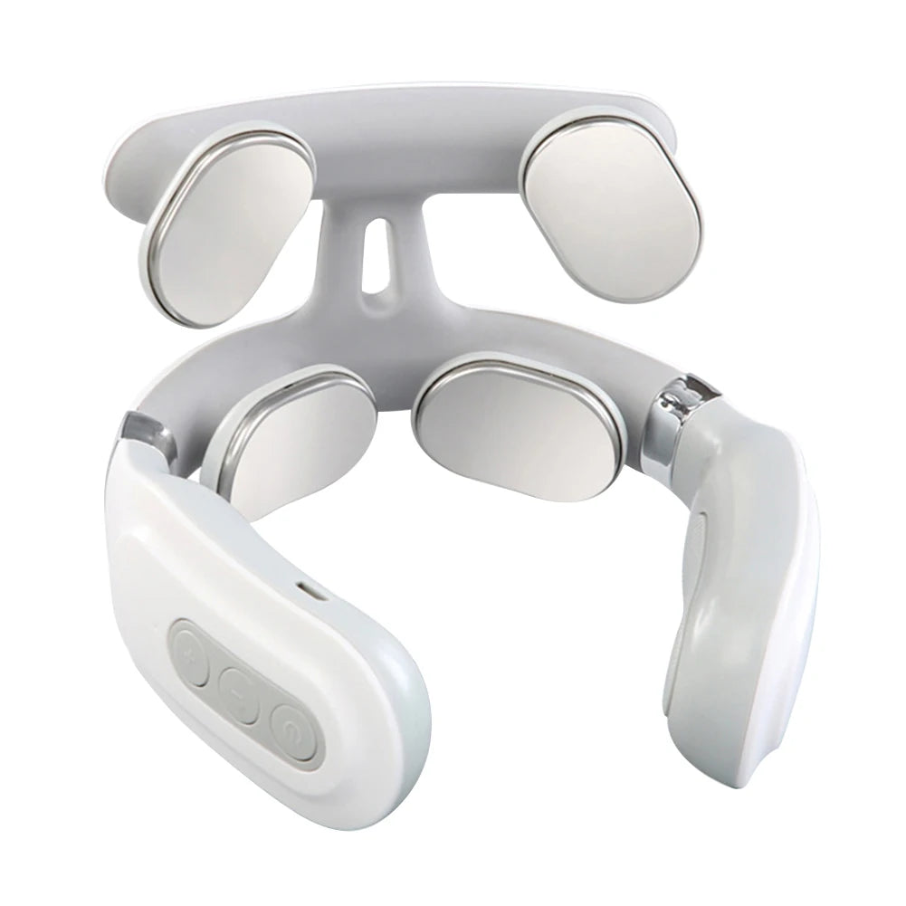 Masajeador Cervical Eléctrico 4 Cabezales con Calor ErgoPlen™