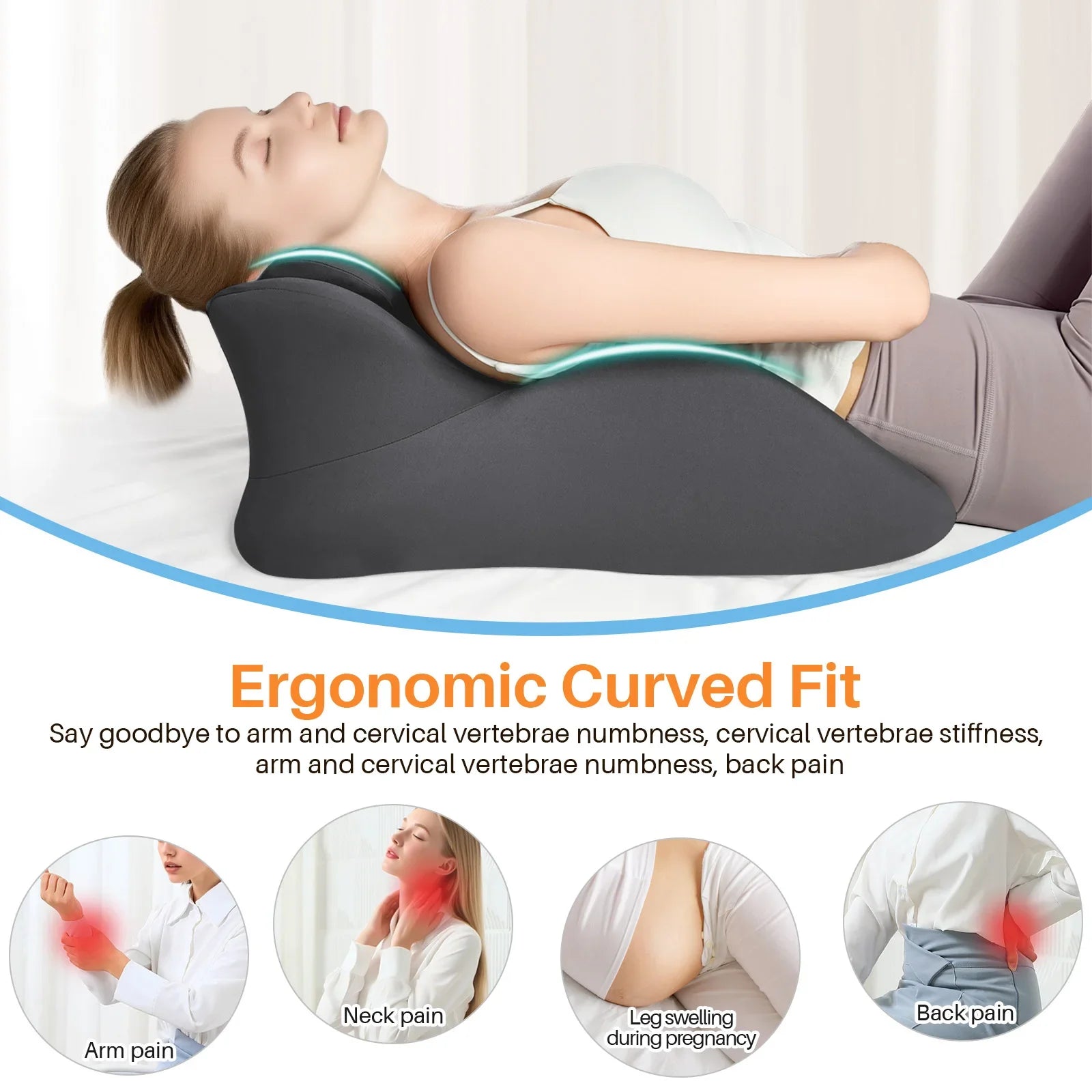 Almohada Ergonómica en Cuña MultiPosición ErgoPlen