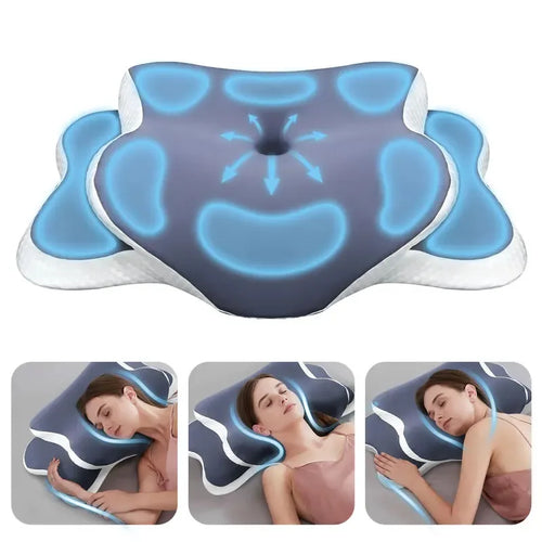 Almohada cervical viscoelástica ErgoPlen vista lateral