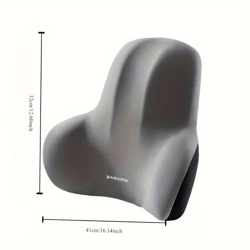 Cojín lumbar ErgoPlen color negro