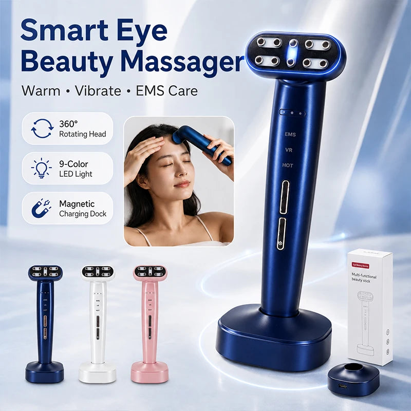 Masajeador de ojos ErgoPlen color azul zafiro