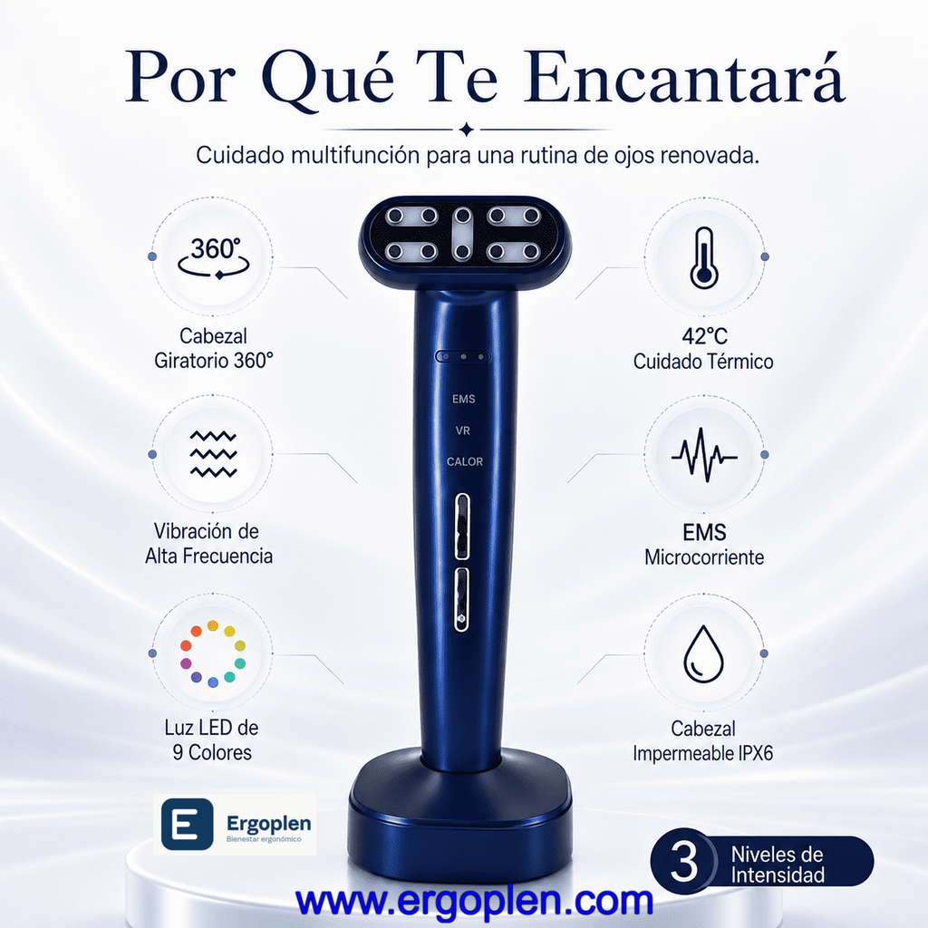 Por qué elegir el masajeador de ojos EMS ErgoPlen