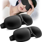 Detalle del espacio para los ojos de la máscara de descanso ErgoPlen