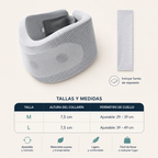 Tejido transpirable del collarín cervical ajustable ErgoPlen