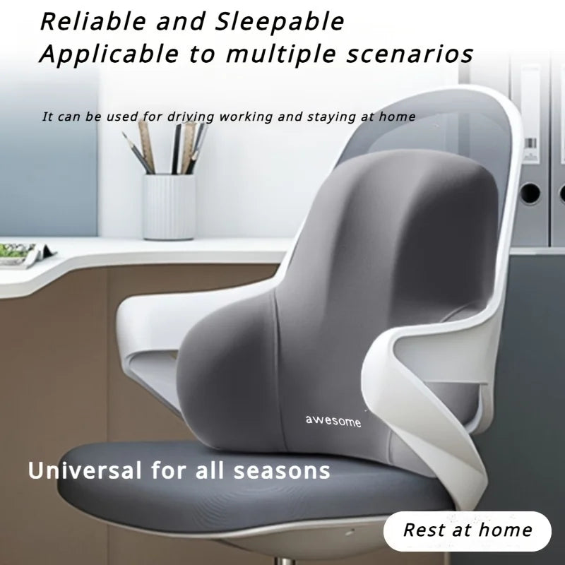 Set cojín lumbar y de asiento en memory foam ErgoPlen