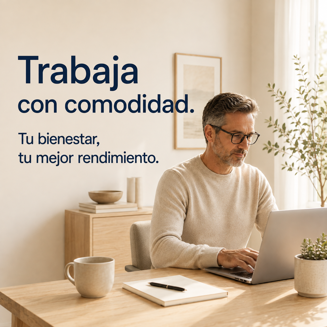 Imagen de teletrabajo y oficina ErgoPlen